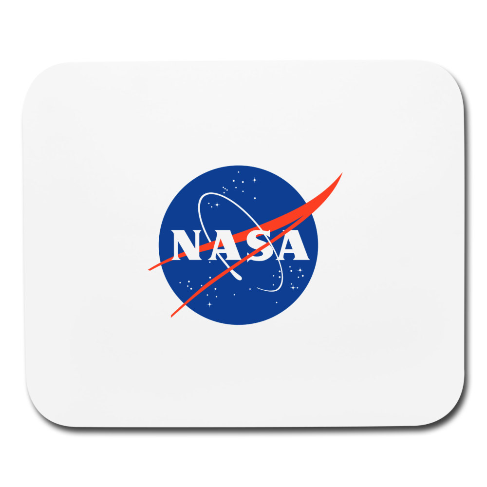 NASA Logo (Mousepad Horizontal) - white