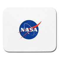 NASA Logo (Mousepad Horizontal) - white