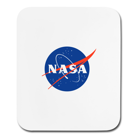 NASA Logo (Mousepad Vertical) - white