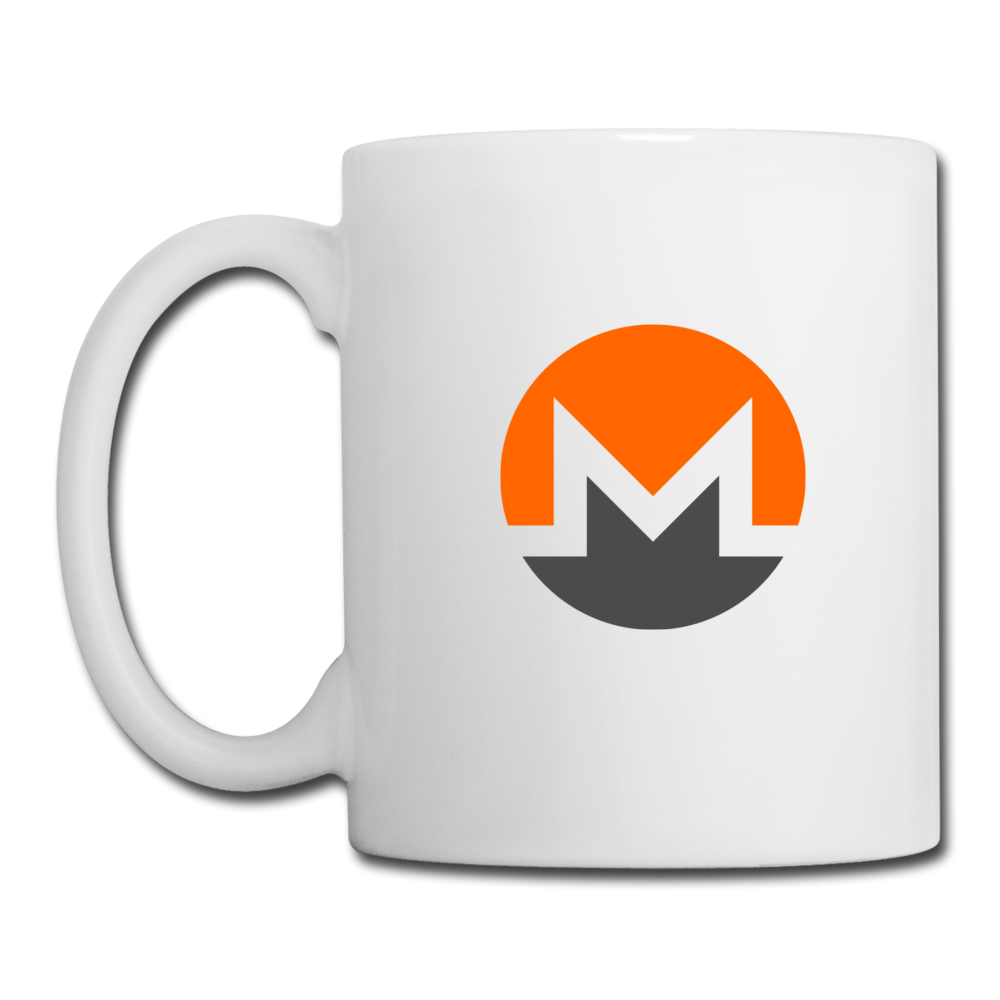 Monero Logo (Coffee/Tea Mug) - white