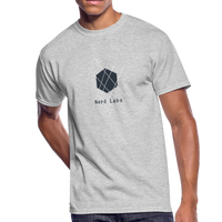 Nerd Labs Original Logo (Men’s 50/50 T-Shirt) - heather gray