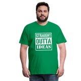 Straight Outta Ideas (Men's Premium T-Shirt) - kelly green