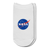 NASA Logo (Ankle Socks) - white