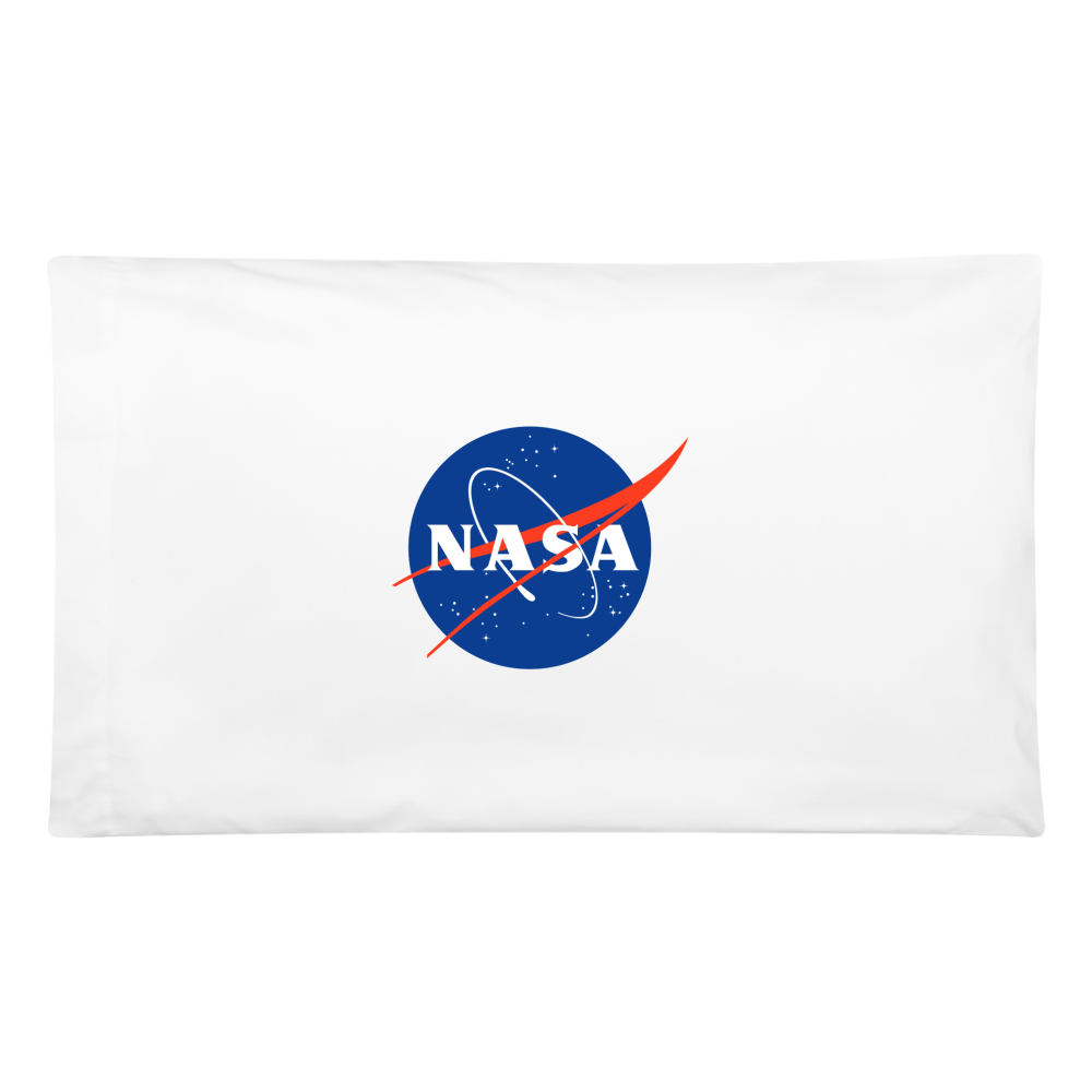 NASA Logo (Pillowcase 32'' x 20'') - white